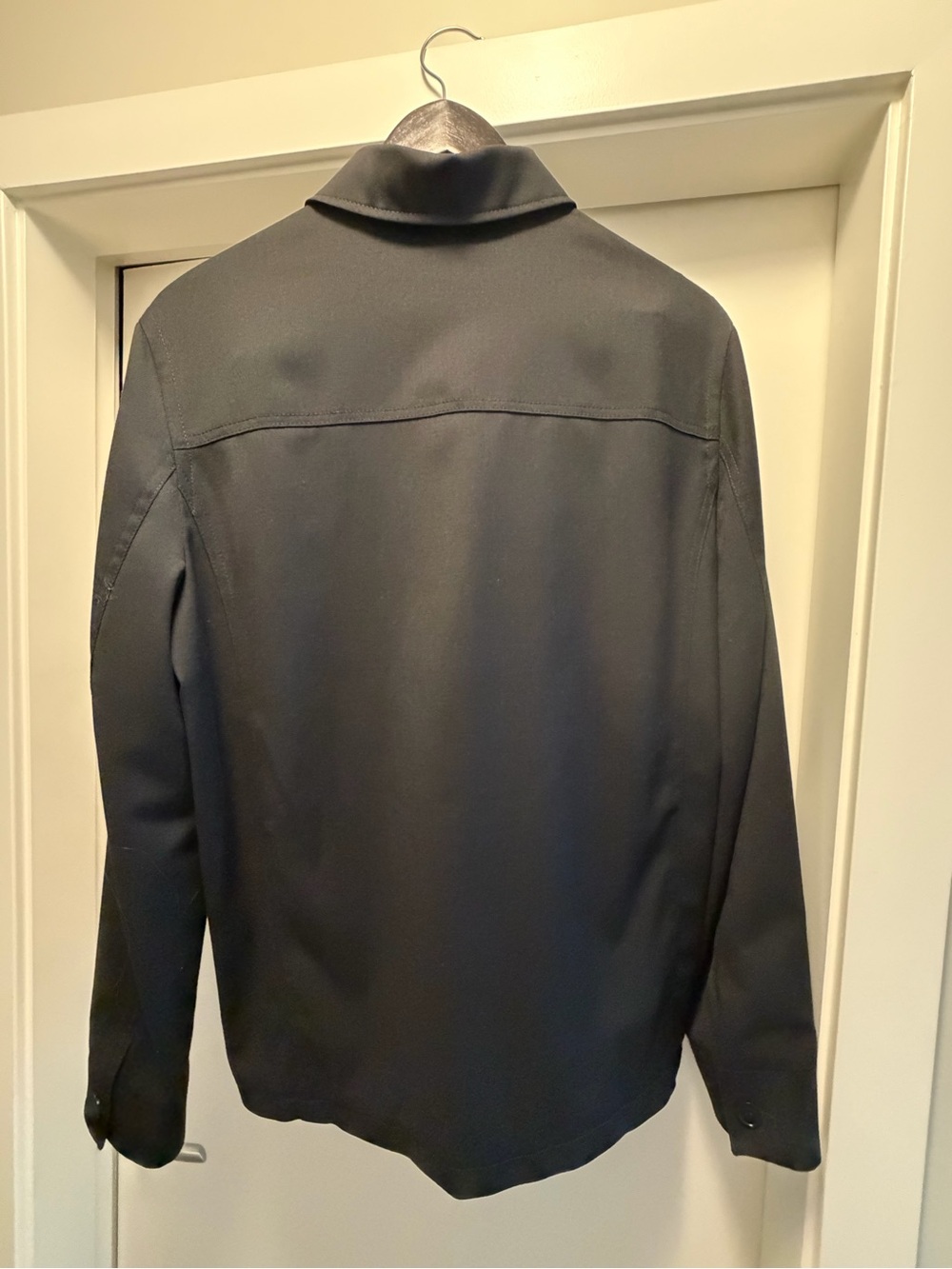 Men's Fillipa K Black Button-Up Jacket - Picture 3 of 8